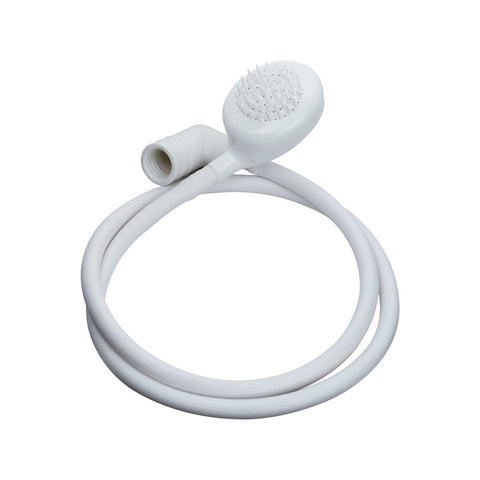 Handi Homes Push-On Tap Shower - 1.2m Rubber Hose - Plastic Head - Secure Grip - SuperSaverAU - view 1
