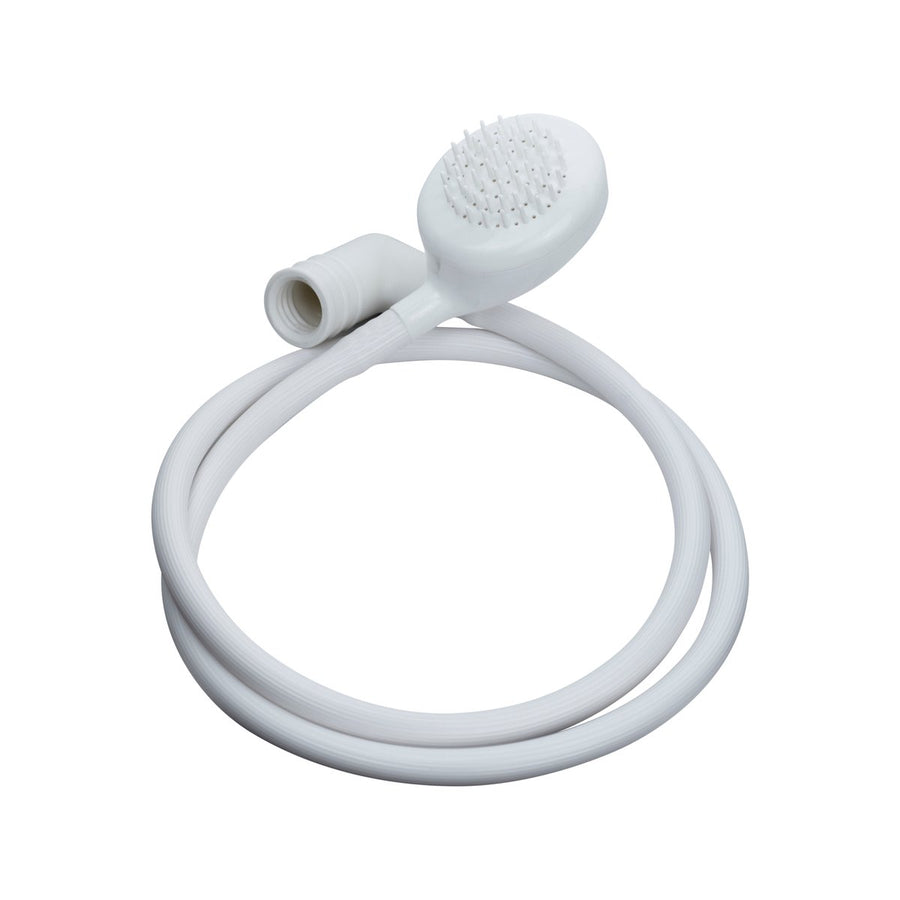 Handi Homes Push-On Tap Shower - 1.2m Rubber Hose - Plastic Head - Secure Grip - SuperSaverAU - view 1