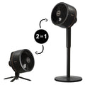 Shark FlexBreeze pedestal fan - Black - corded or cordless - 3 speeds - remote and cover - FA200
