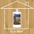 Pollish Wood Floor Bona 1L Matt - Wood Floor Polish - Low Gloss Finish - 1L - SuperSaverAU - view 2