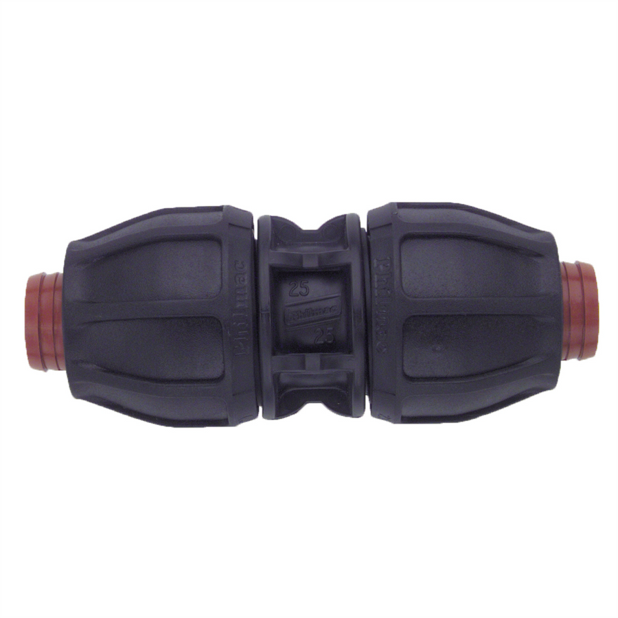 Philmac 1 1/2 Poly Joiner - Rural Pipe Fitting - Polypropylene - Durable - SuperSaverAU - view 1