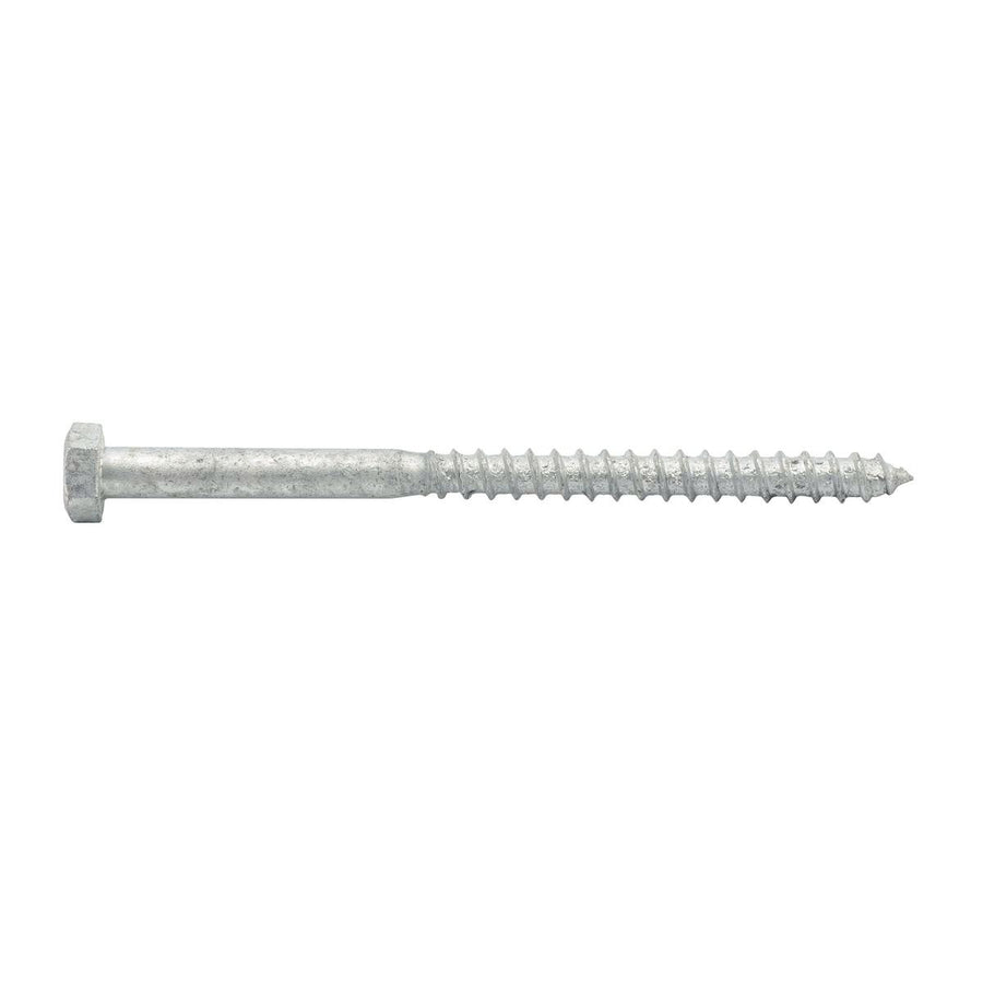 Zenith M8 x 120mm Hot Dipped Galvanised Hex Head Coach Screw Each - SuperSaverAU - view 1