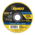 Kango Metal Cut Off Disc - 125mm x 2.5mm - Inox-Free - Steel & Stainless Steel Cutting - SuperSaverAU - view 1