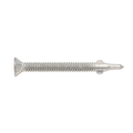 Buildex 10g x 50mm Sheet Metal Screws - Countersunk Rib Head - 50 Pack - Corrosion Resistant - Wing TEKS® Tip - SuperSaverAU - view 4