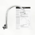 Shaw & Mason 250mm Chrome Swivel Wall Mounted Spout 4 Star WELS 7.5L/min
