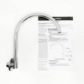 Shaw Mason 250mm Chrome Swivel Wall Mounted Spout - 180° Swivel - SuperSaverAU - view 4