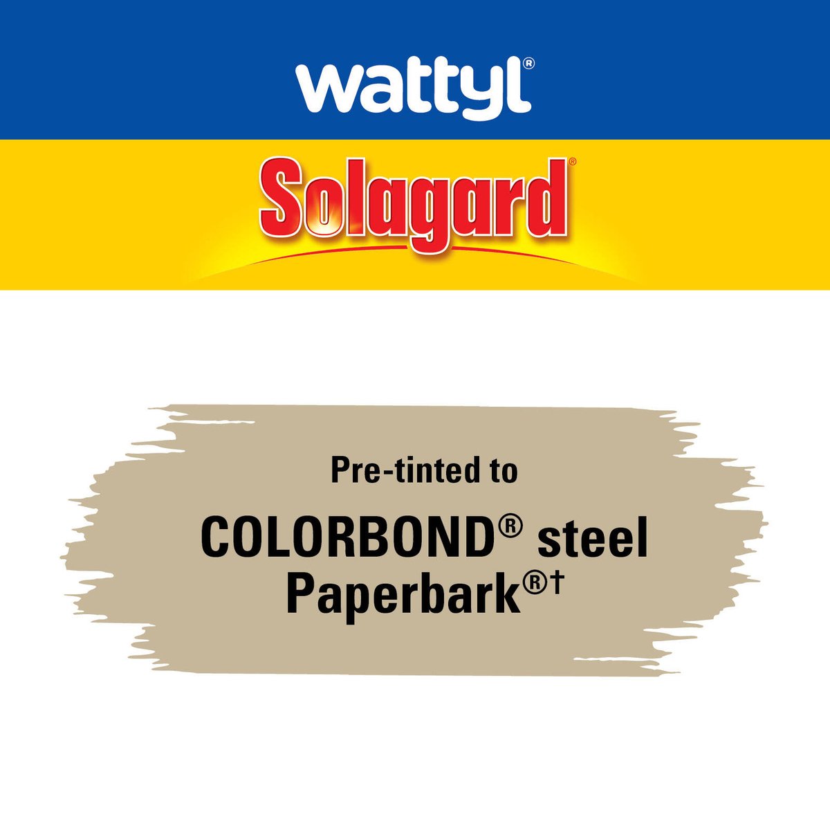 Wattyl 1L Pre Tinted Low Sheen Solagard Exterior Paint - Paperbark - Durable Protection - SuperSaverAU - view 3