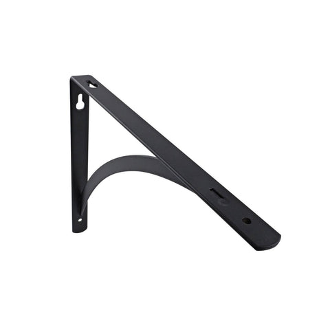 Carinya Arch Stayed Bracket - 250 x 200mm - Powder Coated Steel - Black - SuperSaverAU - view 1