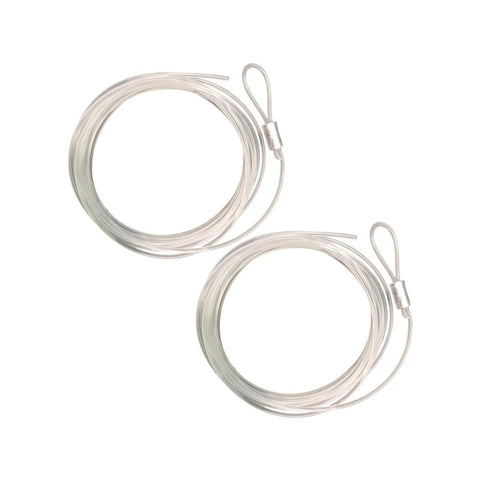 Gallery Home Looped Nylon Wire 2 Pack - Adjustable Hooks - Clear - SuperSaverAU - view 1