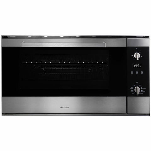 Artusi 90cm Maximus Series Electric Built-In Oven - 81L, Programmable Timer, Stainless Steel - AO900X