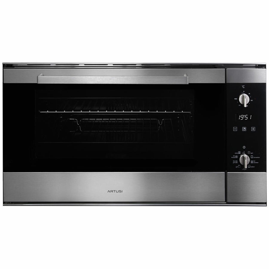 Artusi 90cm Maximus Series Electric Built-In Oven - 81L, Programmable Timer, Stainless Steel - AO900X