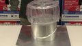 Bradford CSR TurboBeam 250mm Clear Roof Vent - Wind-Driven, UV Stable Polymer