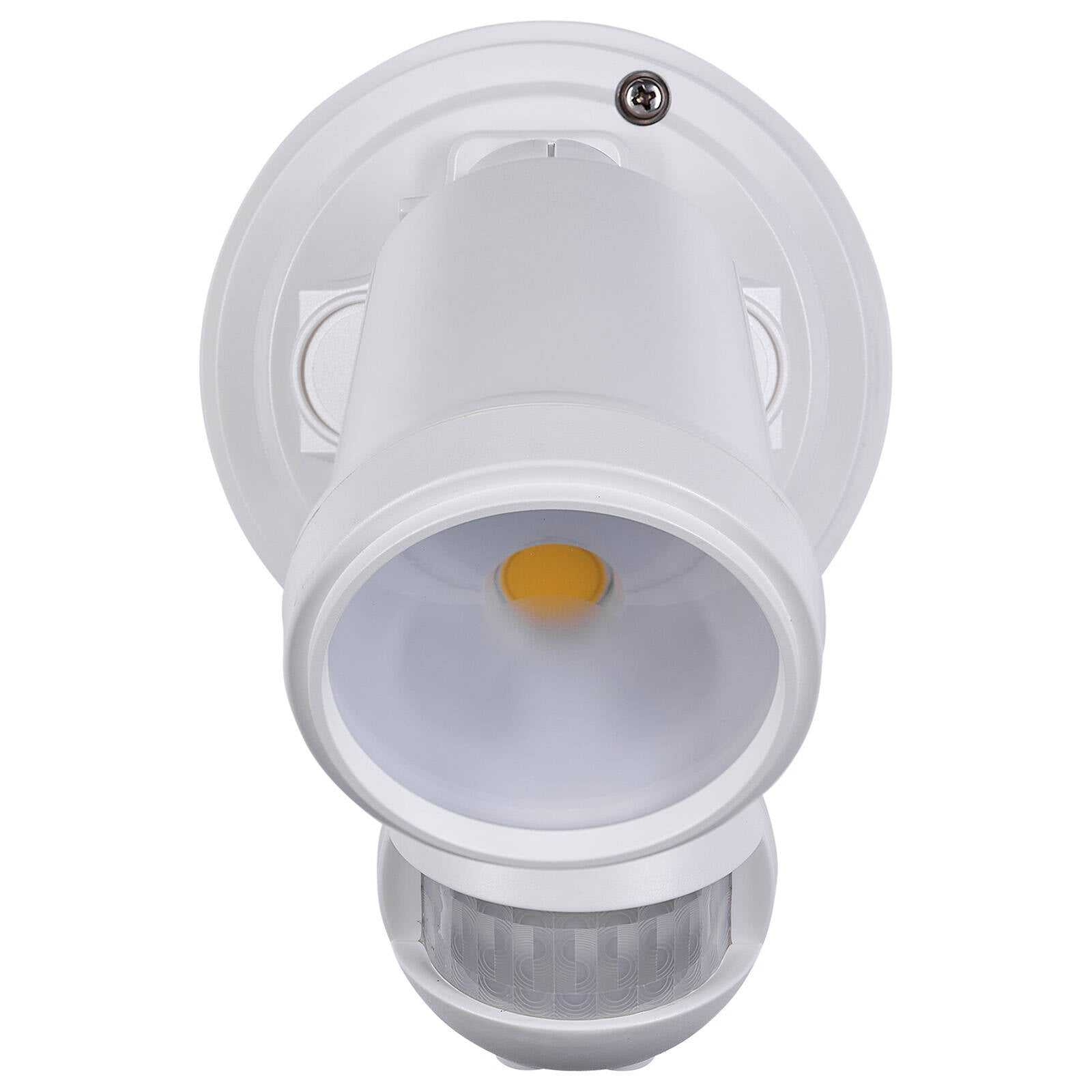 Brilliant Raptor III White Single LED Sensor Light 10W Motion Sensor Outdoor 22599/05
