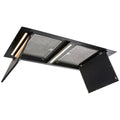 Schweigen 120cm Ceiling Cassette Rangehood - Matte Black, Twin External Motors, LED Light - SCC1200B-SP2PAK