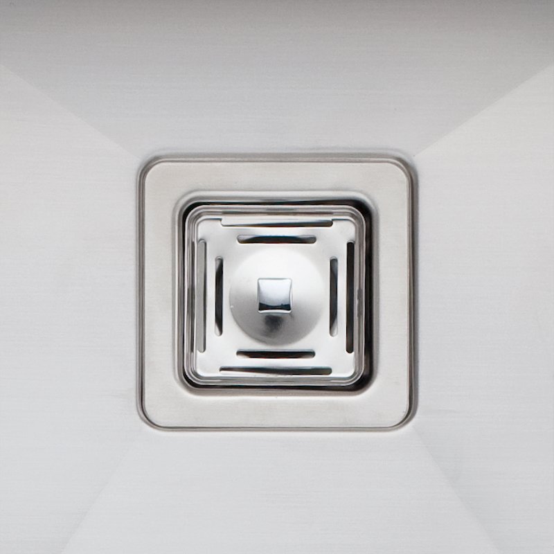 Oliveri Professional Series single bowl undermount sink - brushed 304 grade steel, Softtone - PR1130U