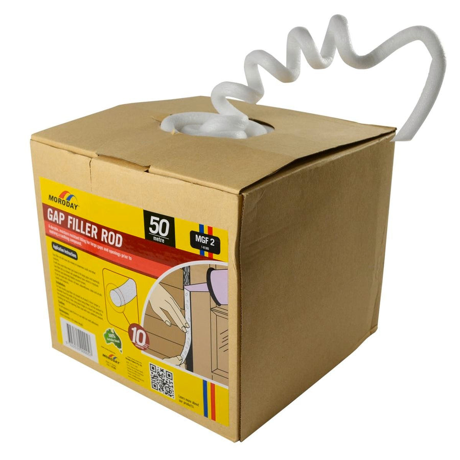 Moroday Gap Filler Rod 10mm x 50m Closed Cell Polyethylene Flexible - SuperSaverAU - view 1