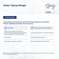 Dulux 340g Seamount Gloss Spray Paint, Indoor, 2.2m2/L Coverage