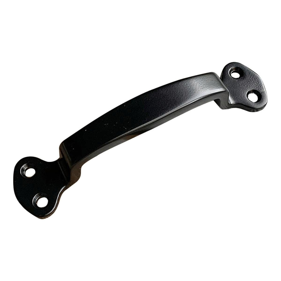 Goliath 210mm Matt Black Metal Pull Handle - Steel - Corrosion Resistant - SuperSaverAU - view 1