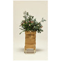 Rolser IMax Yute 2 wheel foldable trolley - Natural textured finish - Made in Spain - R-IMX537-1066