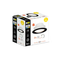 HPM Alina LED Downlight 7W 90mm - Tri Colour - Black - Dimmable - IP44 - SuperSaverAU - view 3