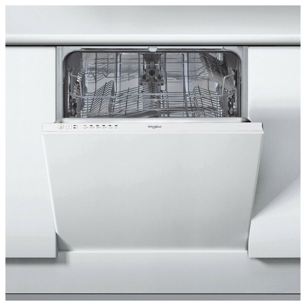 Whirlpool 60cm Fully Integrated Dishwasher - 14 Place Settings, 6th Sense, Flexi-Space Racks - WIE2C19AUSA