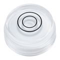 Empire Bullseye Surface Level, Plastic, Waterproof, Circular Spirit Level, White