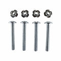 Everhang M10 Zinc Plated Tee Nut and Bolt 4 Pack - Durable Steel Fasteners - SuperSaverAU - view 1