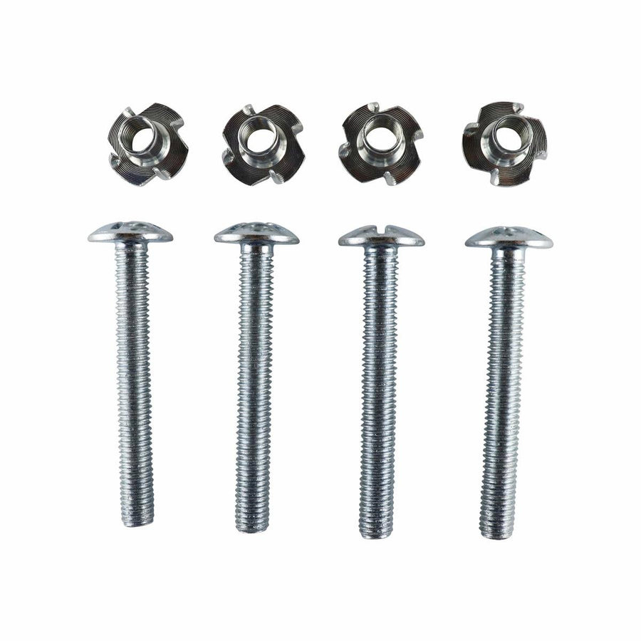 Everhang M10 Zinc Plated Tee Nut and Bolt 4 Pack - Durable Steel Fasteners - SuperSaverAU - view 1