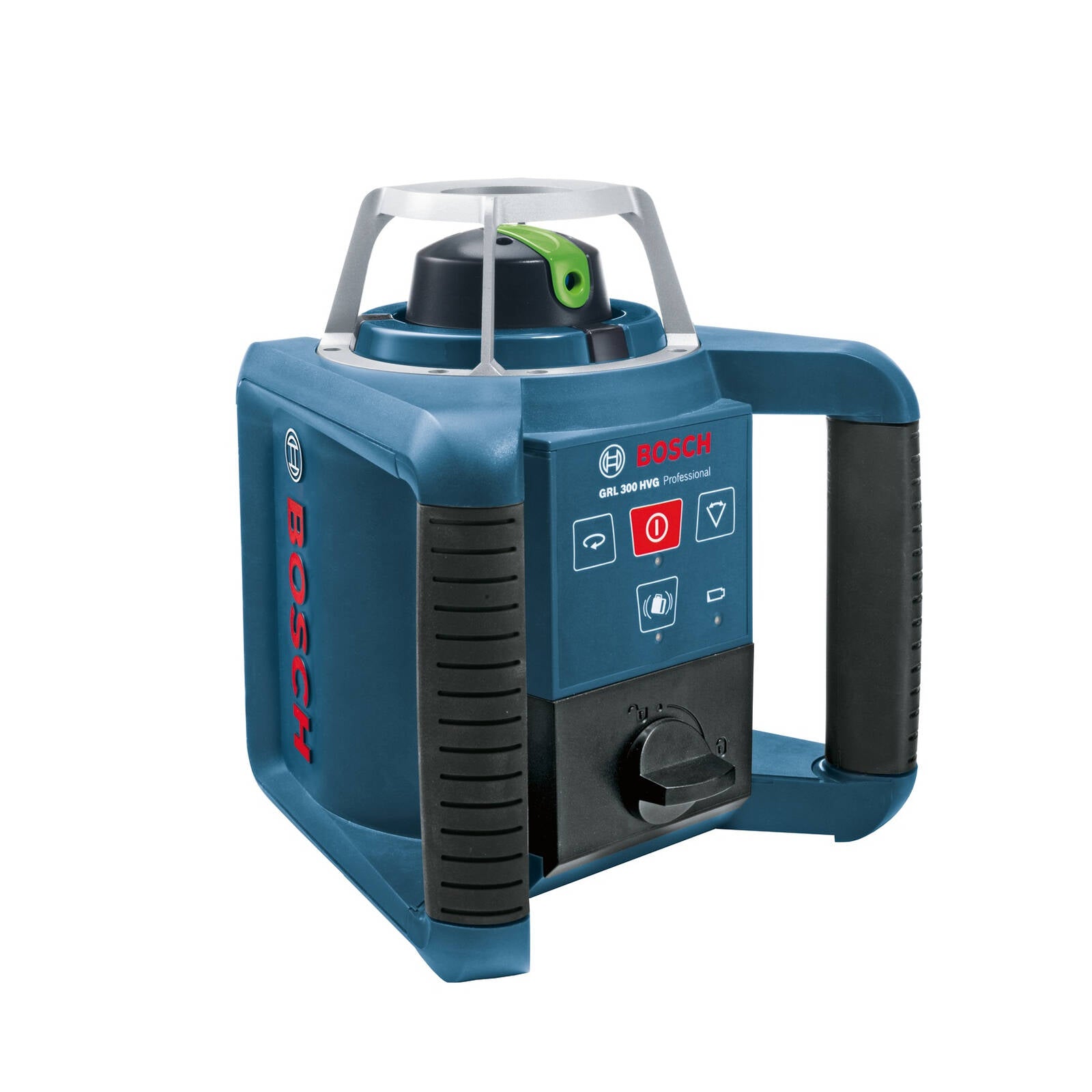 Bosch Professional GRL 300 HVG 100m Green Beam Self-Levelling Rotary Laser Level, IP54 Waterproof, Remote, Case 0601061703
