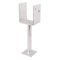 Pryda Full Stirrup Post Anchor 200x90mm M10 - Galvanised Steel - Durable - SuperSaverAU - view 2