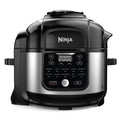 Ninja Foodi 6L Multi Cooker - 11 Functions, TenderCrisp Air Fry Lid, Pressure Cooker, Stainless Steel - OP350