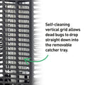Gecko Large LED Zapper - 40m Coverage - Durable Weatherproof Design - SuperSaverAU - view 3