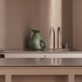 Titan single bowl kitchen sink - compact brushed stainless steel, AISI316 grade - TSSS40