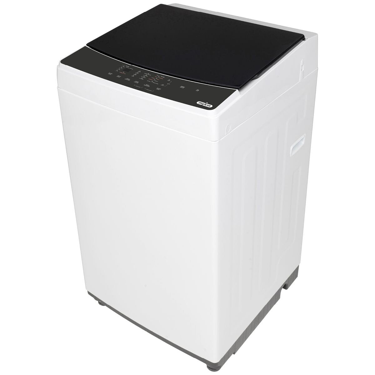 Mykin 6kg Top Load Washing Machine - White, Compact 515mm Width, Turbo Clean, Soft-Close Lid - MTLW60B