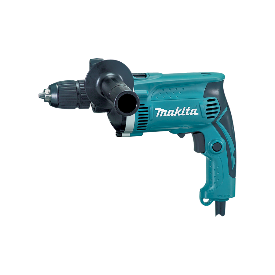 Makita 710W 13mm Hammer Drill HP1631K Corded, Keyless Chuck, Variable Speed, with Case