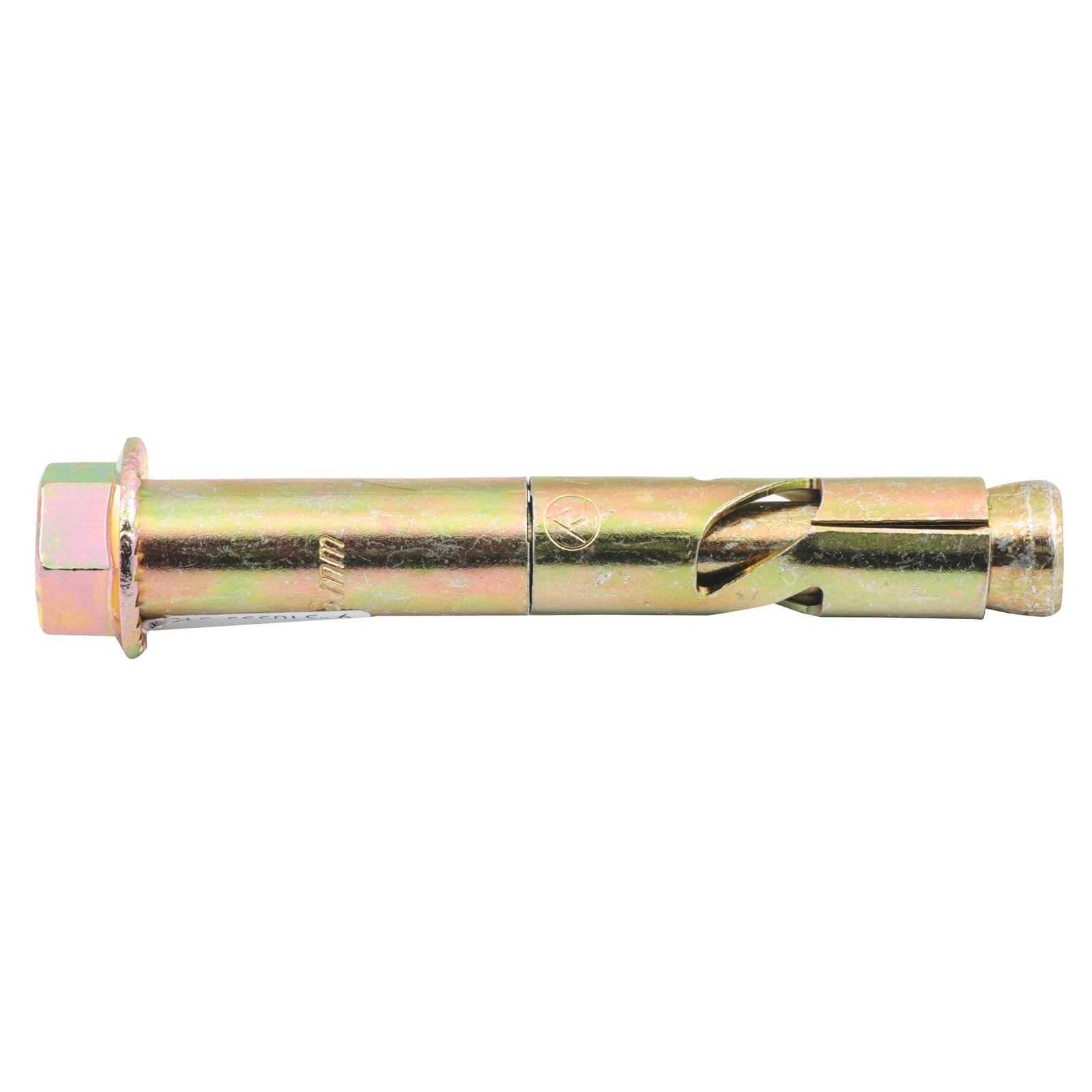 Ramset DynaBolt Plus 16 x 110mm Hex Nut Masonry Sleeve Anchor - Gold Passivated