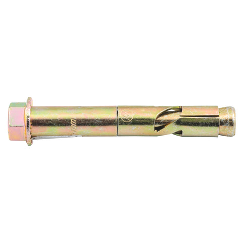 Ramset DynaBolt Plus 16 x 110mm Hex Nut Masonry Sleeve Anchor - Gold Passivated