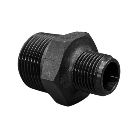 GD Watermark Poly Irrigation Reducing Nipple 3/4 x 1/2 Glass Nylon Durable - SuperSaverAU - view 1