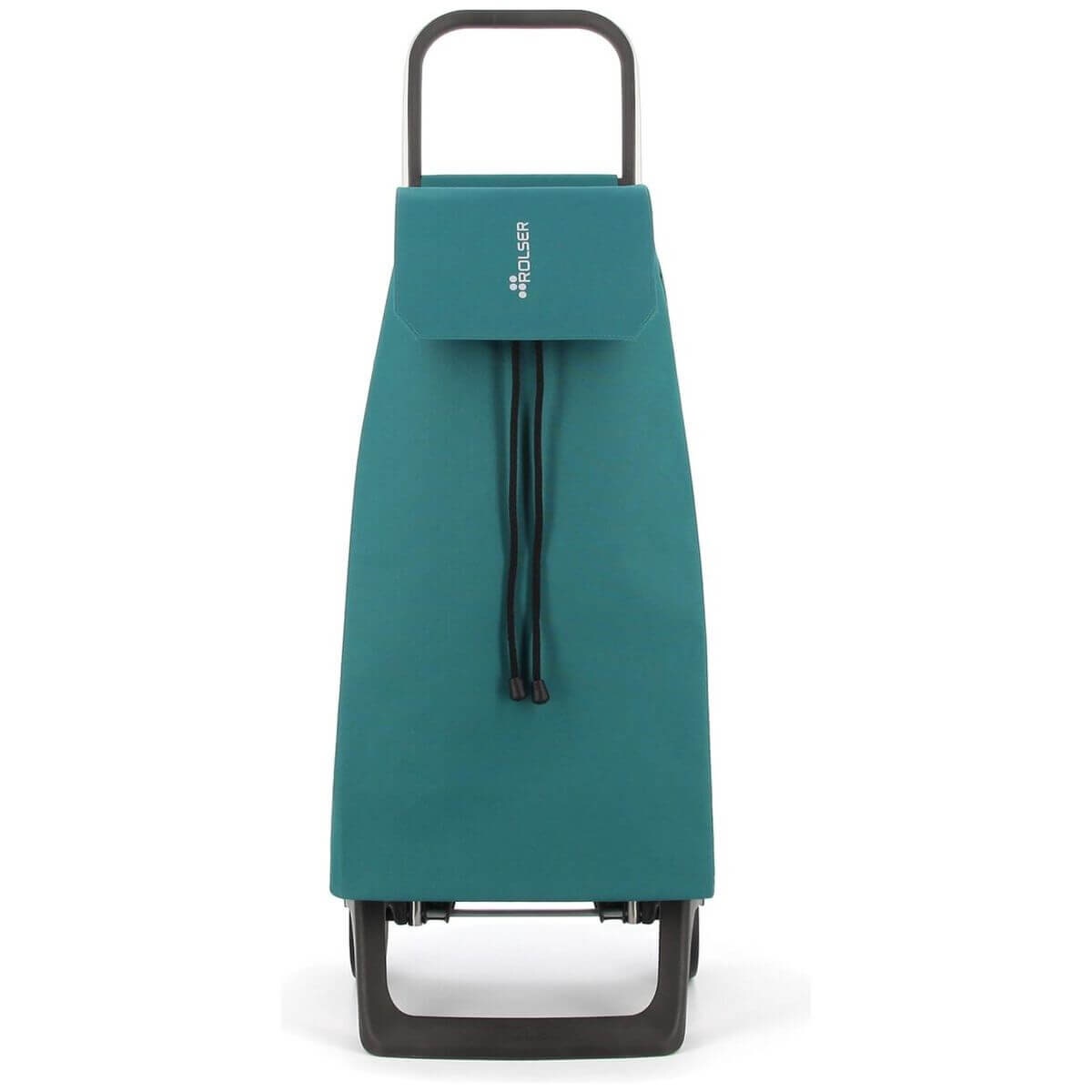 Rolser Jet LN Joy 2 wheel folding trolley - Aquamarine green - Aluminium chassis - R-JET001-1076