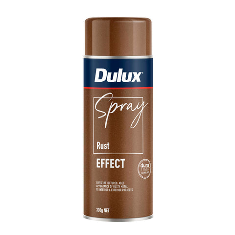 Dulux 300g Rust Effects Spray Paint, Decorative Rust Finish for Metal, Wood & Plastic