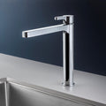 Rogerseller mixer tap - chrome brass - 360 degree swivel outlet - German brass cartridge - 36060036201