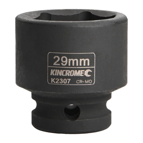 Kincrome Impact Socket - 29mm - Chrome Molybdenum Steel - Rust Resistant - SuperSaverAU - view 1
