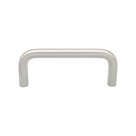 Prestige 76mm D Handle - Brushed Nickel - Zinc Alloy - Easy Install - SuperSaverAU - view 1