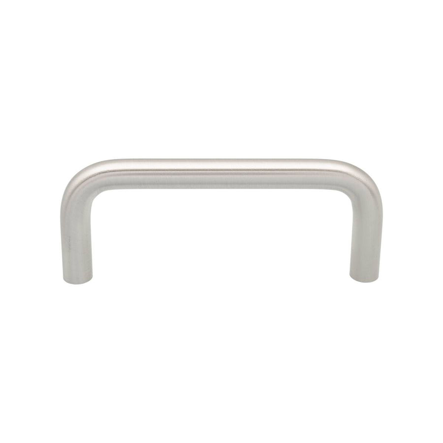 Prestige 76mm D Handle - Brushed Nickel - Zinc Alloy - Easy Install - SuperSaverAU - view 1