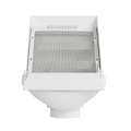 Rain Harvesting 90mm Leaf Beater Rain Head - White - RHLB20 - SuperSaverAU - view 1