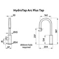 Zip HydroTap G5 Home Arc Plus Boiling and Chilled Filtered Gooseneck Tap - Chrome - H5L784Z00AU