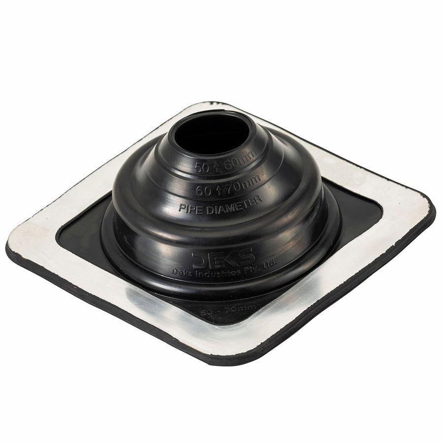 Deks Dektite Premium 50-70mm Roof Flashing - Black EPDM