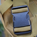 Grunt 50mm Adjustable Side Release Webbing Buckle, POM