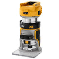 Dewalt 8mm 18V XR Li-Ion Brushless Router Skin Only - Yellow - DCW600N-XJ - SuperSaverAU - view 1
