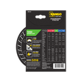 Kango 125mm Turbo Diamond Saw Blade Green KDB125T
